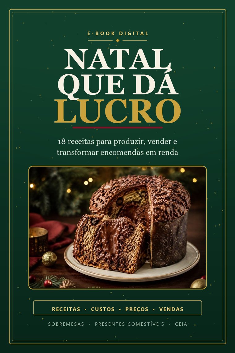 Capa do e-book Natal Que Dá Lucro