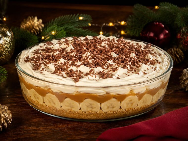 Banoffee Natalina na Travessa