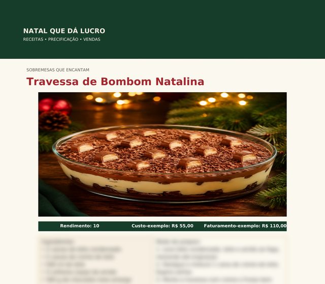 Página de receita